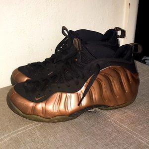 Foamposites copper size 11 men’s